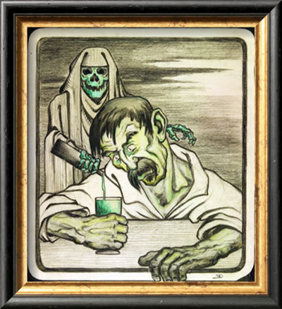 Absinthe Is Death by Emile Decoeur Pricing Limited Edition Print image