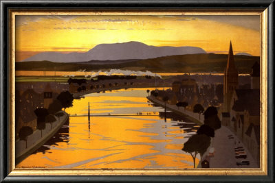 Inverness by Norman Wilkinson Pricing Limited Edition Print image