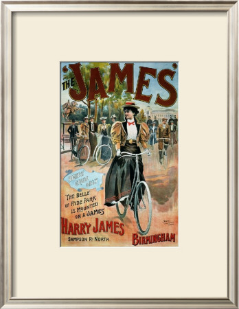 The James Bicycle by G. Moore Pricing Limited Edition Print image