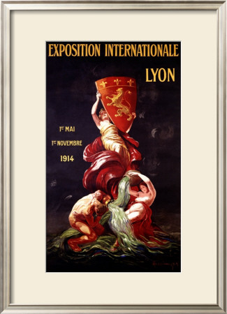 Exposition Internationale Lyon, 1914 by Leonetto Cappiello Pricing Limited Edition Print image