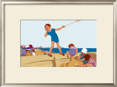 Clacton-On-Sea by L Hocknell Pricing Limited Edition Print image