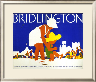 Bridlington, Lner Poster, Circa 1935 by Tom Purvis Pricing Limited Edition Print image