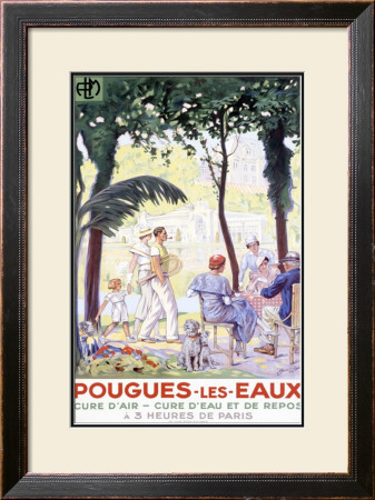 Pougues-Les-Eaux by F. Jonas Pricing Limited Edition Print image