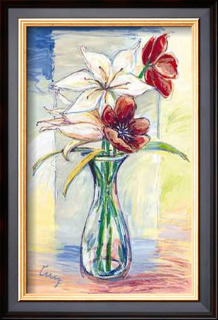 Vidrios Con Flores I by Cruz Pricing Limited Edition Print image