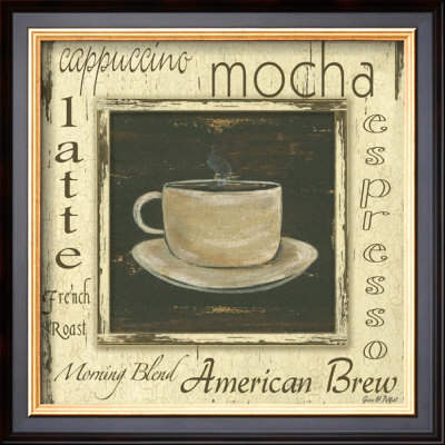 Distressed Coffee: Mocha by Grace Pullen Pricing Limited Edition Print image