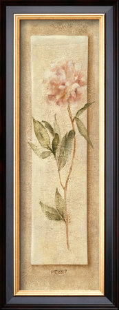 Pink Peony Panel by Cheri Blum Pricing Limited Edition Print image