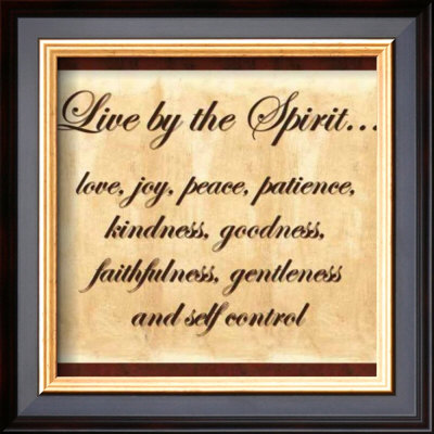 Words To Live By: Live By The Spirit by Debbie Dewitt Pricing Limited Edition Print image