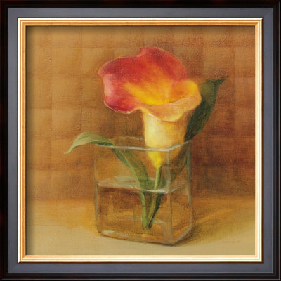Calla Lily In Glass by Danhui Nai Pricing Limited Edition Print image