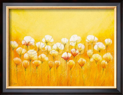 Wild White Poppies by Emily Light Pricing Limited Edition Print image