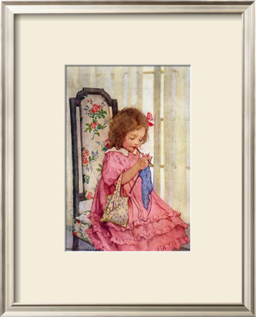 The Little Helper by Jessie Willcox-Smith Pricing Limited Edition Print image
