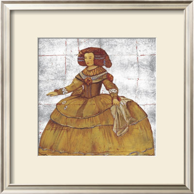 Women In Yellow Dress by Pierre Vermont Pricing Limited Edition Print image