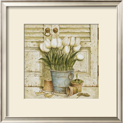 Potted Tulips Ii by Eric Barjot Pricing Limited Edition Print image