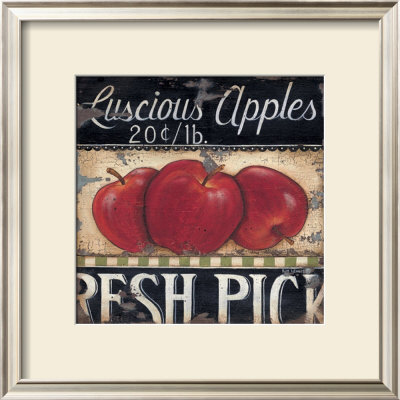 Luscious Apples by Kim Lewis Pricing Limited Edition Print image
