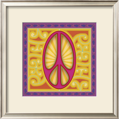 Peace Sign (Pink) by Kem Mcnair Pricing Limited Edition Print image