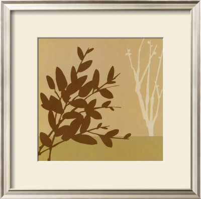 Metro Leaves In Khaki I by Erica J. Vess Pricing Limited Edition Print image