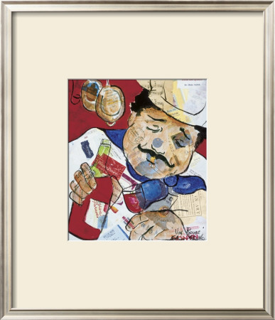 Vin Rouge by Elaine Elliott Pricing Limited Edition Print image