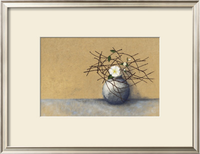 Vase With Sticks by Lucy Bishop Pricing Limited Edition Print image