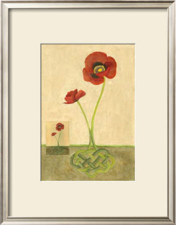 Entwined Poppies by Vanna Lam Pricing Limited Edition Print image