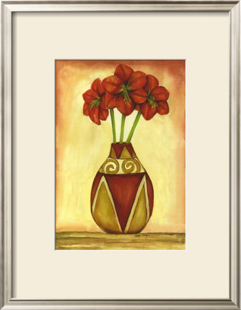 Southwest Amaryllis I by Jennifer Goldberger Pricing Limited Edition Print image
