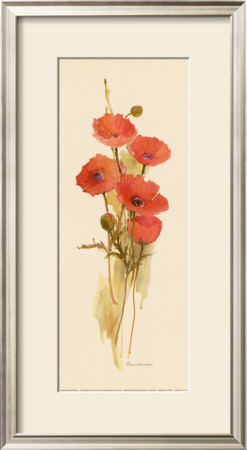 Crimson Poppy by Rosalind Oesterle Pricing Limited Edition Print image