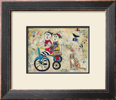 Bicycle Built For Two by Barbara Olsen Pricing Limited Edition Print image