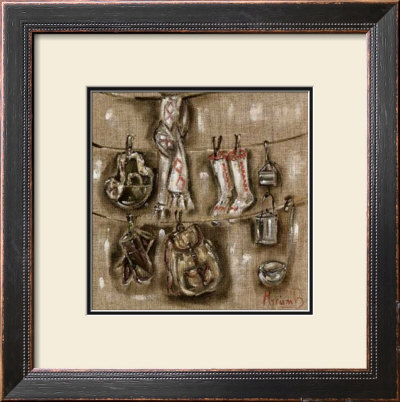 Etandages Et Chaussettes by Myriam Berthoud Pricing Limited Edition Print image