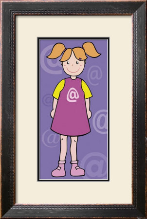 Girl With Pink Dress by Clara Almeida Pricing Limited Edition Print image