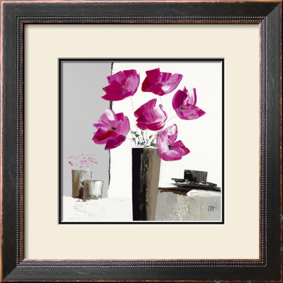 Pivoines Roses Ii by Bernard Ott Pricing Limited Edition Print image