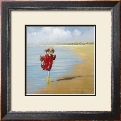 Girl On The Beach by Jan Groenhart Pricing Limited Edition Print image