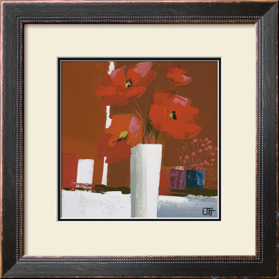 Red Brilliance Ii by Bernard Ott Pricing Limited Edition Print image