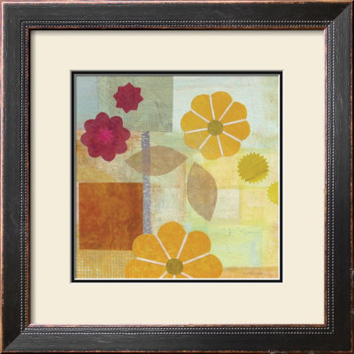 Yellow Pattern Flower by Gale Kaseguma Pricing Limited Edition Print image