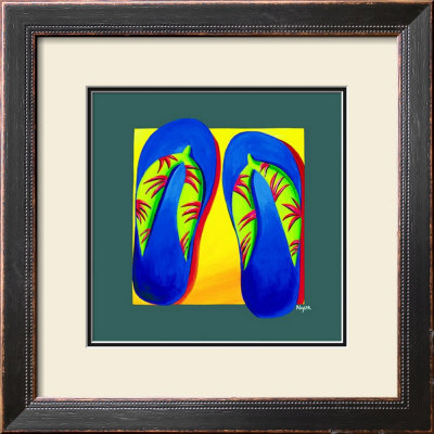 Bahama Thongs by Mary Naylor Pricing Limited Edition Print image