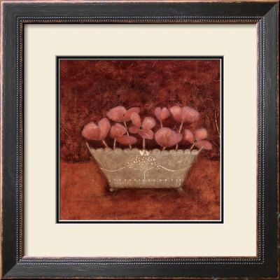 Tuscan Bowl With Flowers Ii by Jennifer Carson Pricing Limited Edition Print image