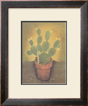 Cactus Plants In Pots by Nigel Cladingboel Pricing Limited Edition Print image