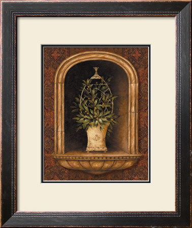 Olive Topiary Niches I by Pamela Gladding Pricing Limited Edition Print image
