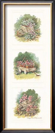 Antique Wheelbarrow by Peggy Thatch Sibley Pricing Limited Edition Print image