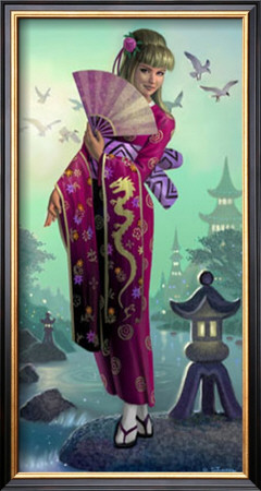 Blonde Geisha by Alan Gutierrez Pricing Limited Edition Print image