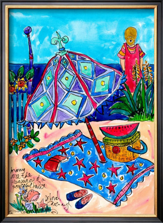 Picnic At The Beach by Deborah Cavenaugh Pricing Limited Edition Print image