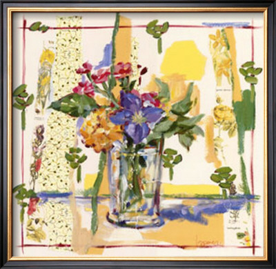 Floral Collage Ii by Lisa Spencer Pricing Limited Edition Print image