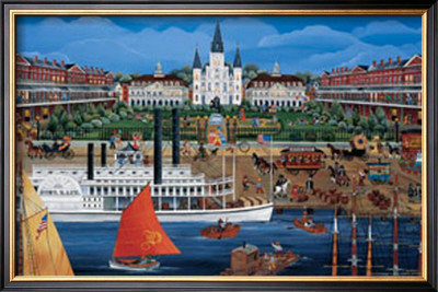 Jackson Square New Orleans by Carol Dyer Pricing Limited Edition Print image