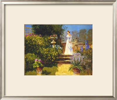 Secluded Garden by John Haskins Pricing Limited Edition Print image