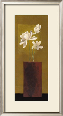 Ivory Floral I by Pablo Esteban Pricing Limited Edition Print image