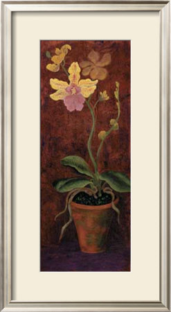 Orchid Panel I by Lisa Ven Vertloh Pricing Limited Edition Print image