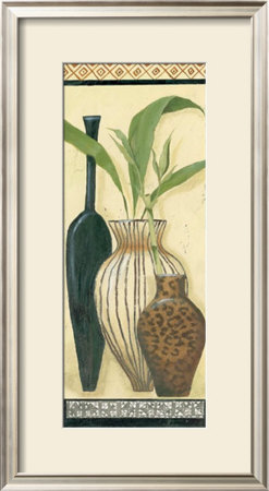 Lucky Bamboo Panel I by Julia Hawkins Pricing Limited Edition Print image