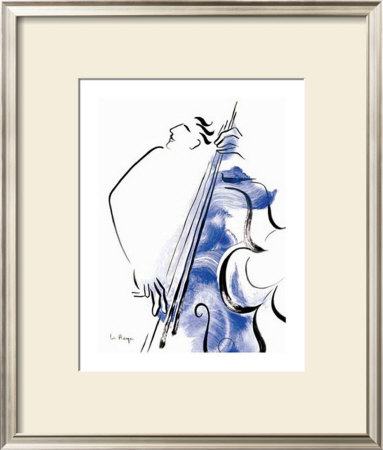 Contrebasse I by Helene La Haye Pricing Limited Edition Print image
