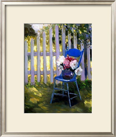 Blue Chair by Tomiko Tan Pricing Limited Edition Print image