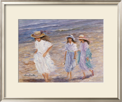 Walk At The Sea by Hélène Léveillée Pricing Limited Edition Print image