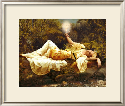 Titania, High Queen Of The Faeries by Howard David Johnson Pricing Limited Edition Print image