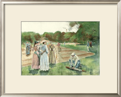Lawn Tennis, 1889 by W. T. Smedley Pricing Limited Edition Print image