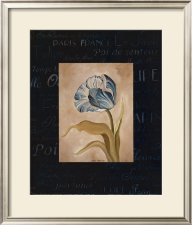 Tulipe Bleue Ii by Carol Robinson Pricing Limited Edition Print image
